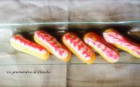 Minis éclairs à la crème pâtissière vanille et rhum