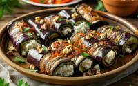 Oubliez les aubergines alla parmigiana, une diététicienne partage sa délicieuse recette de rolls d’aubergine à la ricotta !