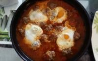 Tajine de Kefta aux œufs