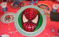 Gâteau anniversaire Spiderman