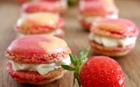 Macarons à la sauge ananas & à la fraise