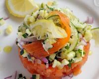 Un tartare tout simple et plein de saveurs.
