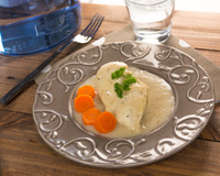 Suprême de volaille comme une blanquette