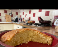 Gâteau pommes noix de coco