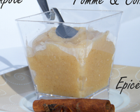 Compote pomme/coing épicée