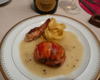 Homard poêlé à la vanille, tagliatelles fraîches