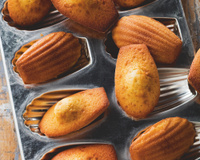 Madeleines vanille citron