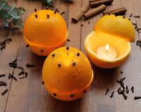 8 DIY ou recettes que l'on aime faire avec une orange vidée