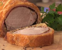 Filet mignon de porc en croûte