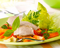 Filet mignon aux herbes fraîches