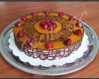 Un entremets ultra léger et très fruité aux notes de framboises et fruits de la passion.