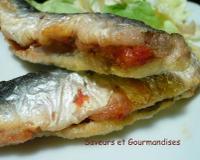 Des sardines farcies à l'algérienne. Une autre façon de consommer ce poisson. Une farce avec peu d'ingrédients où l'ail est roi. Ces sardines peuvent être servies chaudes…