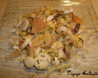 Salade d'endives au pamplemousse