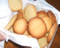 Petits gâteaux au beurre salé super bons pour le goûter des gourmandes.