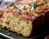 Vous ne savez pas quoi faire pour votre prochain apéritif ? Testez notre recette de cake aux lardons et au chorizo !