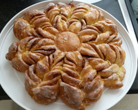 Brioche comme un flocon