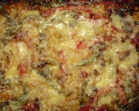 Lasagnes aux poireaux et maroilles