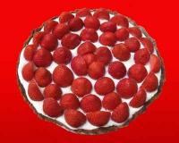 Tarte aux fraises chococo