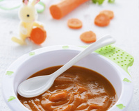 Purée de carottes à l'orange et cumin à partir de 6 mois