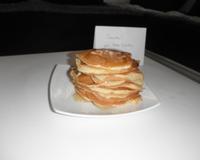 Délicieux pancakes pour un bon petit déjeuner