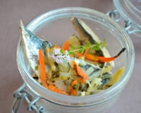 Maquereaux au four au vin blanc