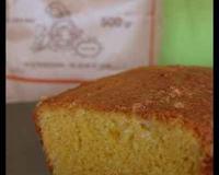 Le résultat est fort en saveur et surprenant par la texture légèrement granuleuse de cette farine couleur du soleil.
