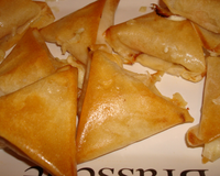 Samosa poire-roquefort