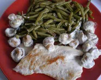 Escalope de dinde à la crème