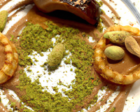 Crème de châtaignes, foie gras et churros au poivre vert