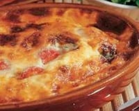 Clafoutis de tomates cerises