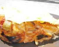 Lasagne aux œufs et aux légumes du soleil