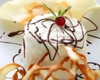 Glace facile à faire sans sorbetière pour manger du riz au lait d'une façon encore plus gourmande, quand il commence à faire chaud...