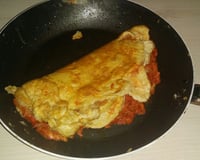 Omelette au thon