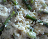 Risotto vert maison