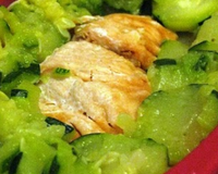 Papillote de saumon & courgette