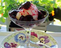 Sundae aux cerises