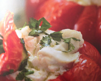 Tomates farcies à la brandade