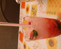 Cocktail Virgin Mojito à la fraise