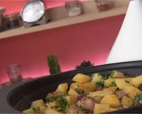 Tajine kefta de pommes de terre