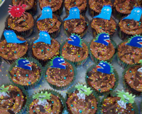 Cupcakes végétaliens au chocolat (sans produits laitiers, sans œufs)