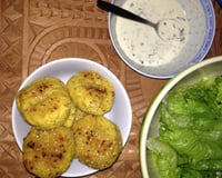 Falafel et tahini sans gluten ni lait