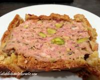 Pâté croûte à réaliser à la maison, pour les personnes allergiques ou intolérantes au gluten et au lait.