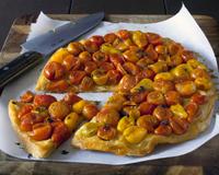 Une savoureuse aux tomates cerises du jardin.
