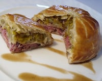 Pithiviers au Jambon de Reims et Poireaux