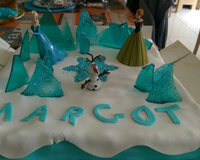Gâteau reine des neiges
