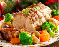 Rôti de porc en cocotte aux épices et légumes