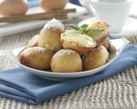 Beignets au chocolat blanc