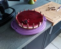 Bavarois citron et framboises