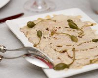 Vitello tonato (veau au thon)