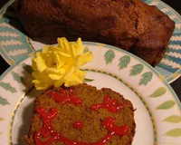 Tronche de cake à la rose !